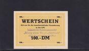 Deutschland, DDR, 100,-DM LPG-Geld, LPG Atzendorf, -