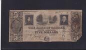 USA, Konföderierte Staaten, 5 Dollars South Carolina, Camden, -