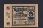 5000 Mark 1922 Deutsches Reich, Weimarer Republik, Ro.76, DEU-87, leicht gebraucht II+,