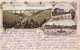Nordrhein-Westfalen, Ansichtskarte Remscheid, Stadt, -