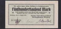 Thüringen 500000 Mark Altenburg, Deutsche Erdöl-A.G. -