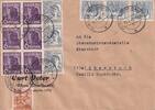 Sachsen, Sowjetische Besatzungszone, Brief Zehnfachfrankatur, Eibau, Walddorf, Ebersbach, -