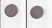 Deutsches Reich, Kaiserreich, 5 Pfennig großer Adler, -