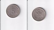 Deutsches Reich, Kaiserreich, 5 Pfennig großer Adler, -