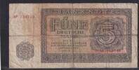 Deutschland, DDR, 5 Deutsche Mark Ro.349a, DDR-11a, Serie: AP, -