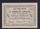 Weimarer Republik, Niedersachsen, 1/2 Million Mark Einbeck, Kreis, -