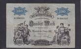 Deutsches Reich, Kaiserreich, 100 Mark Mannheim, Badische Bank, -