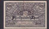 Weimarer Republik, Baden, 500 Mark Mannheim, Badische Bank, -