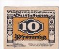 Weimarer Republik, Sachsen, 10 Pfennig Plauen, Stadt, KN: No. -