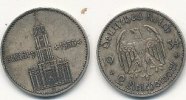 Deutsches Reich, Drittes Reich 2 Reichsmark J.355 Mz.A