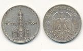 Deutsches Reich, Drittes Reich 2 Reichsmark J.355, Mz.F