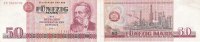 Deutschland DDR, 50 Mark 1971 Ro.360d Computersatz Austauschnote Serie:Z... 4,99 EUR Differenzbesteuert nach §25a UStG zzgl. 2,00 EUR Versand