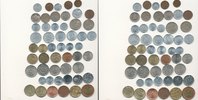Tschechoslowakei 1 Heller-50 Kronen Lot von 50 Kleinmünzen