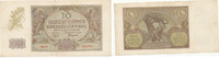 Deutschland,Drittes Reich, 10 Zloty Generalgouvernement Polen, Ro.574a ohne Punkt nach Serienbuchstaben, -