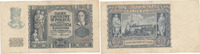 Deutschland,Drittes Reich, 20 Zloty Generalgouvernement Polen, Ro.575 -
