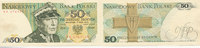 Polen 50 Zlotych 2 Buchstaben vor KN, -