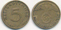 Deutsches Reich, Drittes Reich 5 Reichspfennig