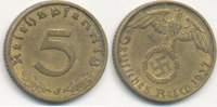 Deutsches Reich, Drittes Reich 5 Reichspfennig