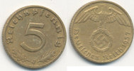 Deutsches Reich, Drittes Reich 5 Reichspfennig