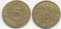 Deutsches Reich, Drittes Reich 5 Reichspfennig