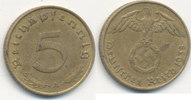 Deutsches Reich, Drittes Reich 5 Reichspfennig