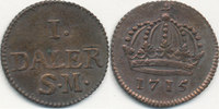 Schweden 1 Daler Notdaler,