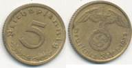 Deutsches Reich, Drittes Reich 5 Reichspfennig