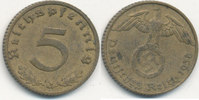 Deutsches Reich, Drittes Reich 5 Reichspfennig