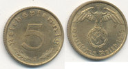 Deutsches Reich, Drittes Reich 5 Reichspfennig