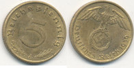 Deutsches Reich, Drittes Reich 5 Reichspfennig