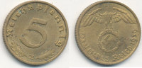 Deutsches Reich, Drittes Reich 5 Reichspfennig