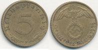 Deutsches Reich, Drittes Reich 5 Reichspfennig