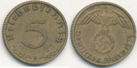 Deutsches Reich, Drittes Reich 5 Reichspfennig