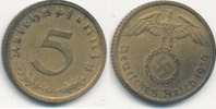 Deutsches Reich, Drittes Reich 5 Reichspfennig