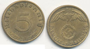 Deutsches Reich, Drittes Reich 5 Reichspfennig