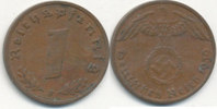 Deutsches Reich, Drittes Reich 1 Reichspfennig