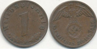 Deutsches Reich, Drittes Reich 1 Reichspfennig