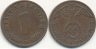Deutsches Reich, Drittes Reich 1 Reichspfennig