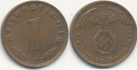 Deutsches Reich, Drittes Reich 1 Reichspfennig