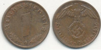 Deutsches Reich, Drittes Reich 1 Reichspfennig