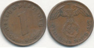 Deutsches Reich, Drittes Reich 1 Reichspfennig