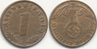 Deutsches Reich, Drittes Reich 1 Reichspfennig