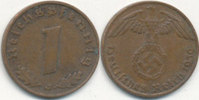 Deutsches Reich, Drittes Reich 1 Reichspfennig