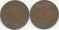 Deutsches Reich, Drittes Reich 1 Reichspfennig