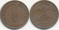 Deutsches Reich, Drittes Reich 1 Reichspfennig