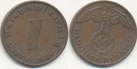 Deutsches Reich, Drittes Reich 1 Reichspfennig