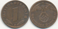 Deutsches Reich, Drittes Reich 1 Reichspfennig