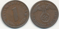 Deutsches Reich, Drittes Reich 1 Reichspfennig
