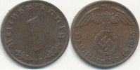 Deutsches Reich, Drittes Reich 1 Reichspfennig