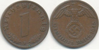 Deutsches Reich, Drittes Reich 1 Reichspfennig